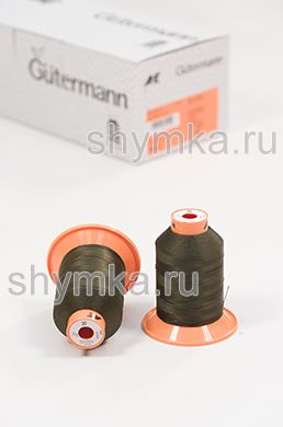 Нитки Gutermann Tera 30 намотка 900м цвет 0676 ХАКИ