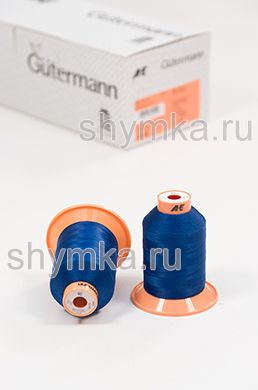 Нитки Gutermann Tera 40 намотка 1200м цвет 0312 СИНИЙ