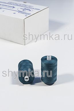 Нитки лавсан 35ЛЛ намотка 2500м цвет 064 ТЕМНО-БИРЮЗОВЫЙ