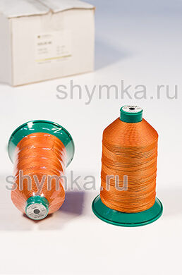 Нитки Solid 10 намотка 1000м цвет 0123 ОРАНЖЕВЫЙ