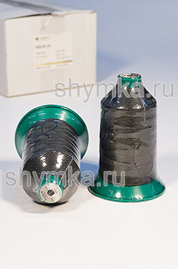 Нитки Solid 10 намотка 1000м
цвет 1282 ТЕМНЫЙ АНТРАЦИТ