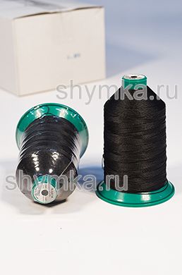 Нитки Solid 10 намотка 1000м цвет 4000 ЧЕРНЫЙ