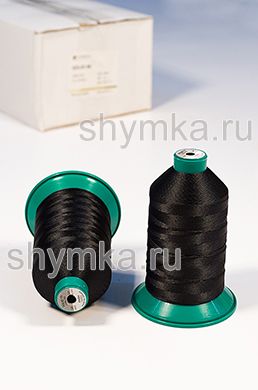 Нитки Solid 15 намотка 1500м цвет 4000 ЧЕРНЫЙ