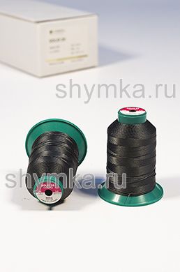 Нитки Solid 20 намотка 600м цвет 1282 ТЕМНЫЙ АНТРАЦИТ