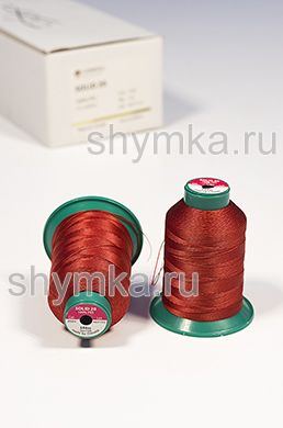 Нитки Solid 20 намотка 600м цвет 0504 ЯРКО-КРАСНЫЙ