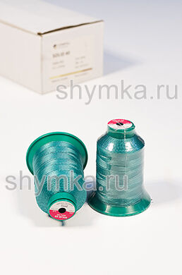 Нитки Solid 20 намотка 600м
цвет 1091 БИРЮЗОВЫЙ