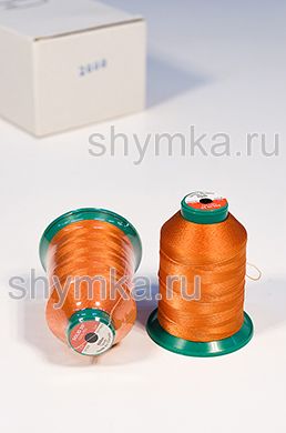 Нитки Solid 30 намотка 900м цвет 0123 ОРАНЖЕВЫЙ