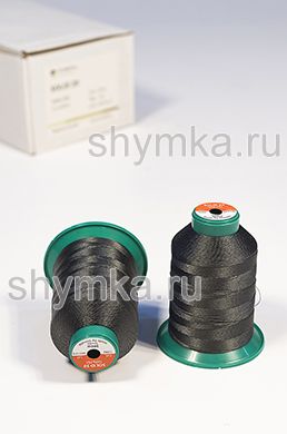 Нитки Solid 30 намотка 900м цвет 1282 ТЕМНЫЙ АНТРАЦИТ