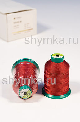 Нитки Solid 40 намотка 1200м цвет 0504 ЯРКО-КРАСНЫЙ