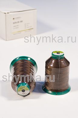 Нитки Solid 40 намотка 1200м цвет 1224 КОРИЧНЕВЫЕ