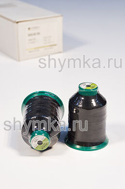 Нитки Solid 40 намотка 1200м цвет 4000 ЧЕРНЫЙ