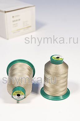 Нитки Solid 40 намотка 1200м цвет 1185 СЕРО-ТЕМНО-БЕЖЕВЫЙ