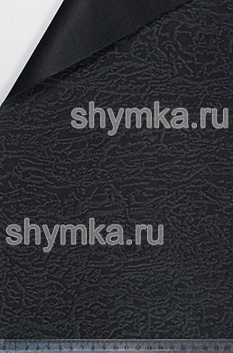 Флок в полотне СЕРЫЙ Кора 
толщина 1мм ширина 1,4м