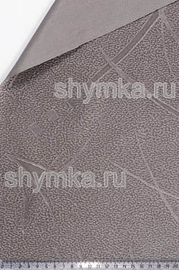 Флок в полотне СВЕТЛО-СЕРЫЙ Брызги NEW 
толщина 1мм ширина 1,4м