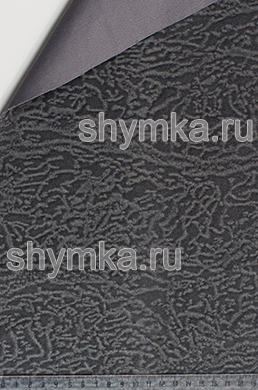 Флок в полотне СВЕТЛО-СЕРЫЙ Кора 
толщина 1мм ширина 1,4м