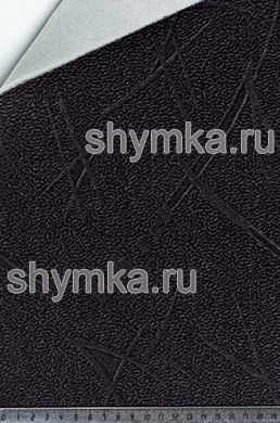 Флок на поролоне на спанбонде СЕРЫЙ 
Брызги толщина 4мм ширина 1,4м