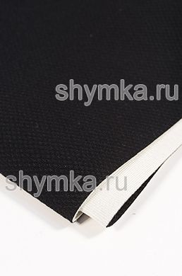 Велюр Автобусный на поролоне на сетке 
СОТЫ ЧЕРНЫЙ толщина 3мм ширина 1,4м