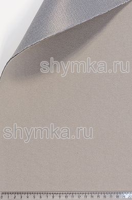 Потолочный велюр на поролоне на сетке 
СВЕТЛО-СЕРЫЙ NEW толщина 3мм ширина 1,8м