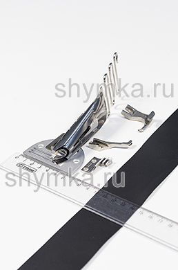 Окантователь №3 в 4 сложения 
с закрытыми срезами для ВОРСОВЫХ ковриков 
под ТОНКУЮ стропу шириной 45мм