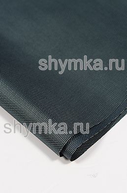 Ткань Оксфорд 1680D 250г/кв.м водоотталкивающая 
 PU 1000 ТЕМНО-ЗЕЛЕНАЯ ширина 1,45м