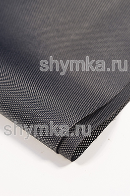 Ткань Оксфорд 1680D 245г/кв.м водоотталкивающая 
PU 1000 ГРАФИТ №319 ширина 1,45м