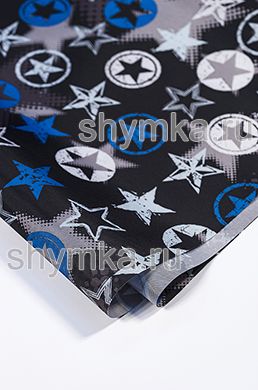 Ткань Оксфорд 210D 110г/кв.м водоотталкивающая 
1000PU Принт ФАБРИКА ЗВЕЗД ширина 1,45м