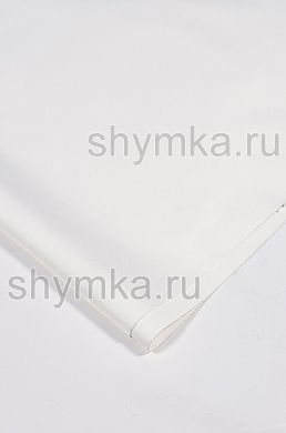 Ткань ДЮСПО 240Т 80г/кв.м водоотталкивающая PU MILKY БЕЛАЯ №301 ширина 1,45м