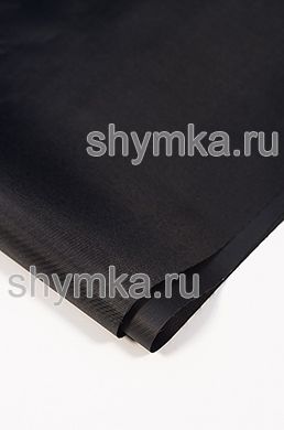 Ткань Оксфорд 210D 95г/кв.м водоотталкивающая
1000PU ЧЕРНАЯ №901 ширина 1,45м