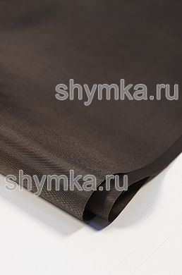 Ткань Оксфорд 210D 90г/кв.м водоотталкивающая 
1000PU КОРИЧНЕВАЯ ширина 1,4м