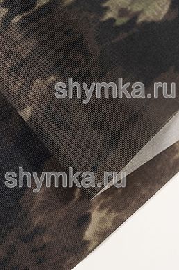 Ткань Оксфорд 210D 95г/кв.м водоотталкивающая 
1000PU КАМУФЛЯЖ ТИГР ширина 1,45м