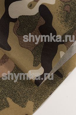 Ткань Оксфорд 210D 95г/кв.м водоотталкивающая 
1000PU КАМУФЛЯЖ ЯГЕЛЬ ширина 1,45м
