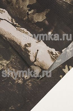 Ткань Оксфорд 210D 100г/кв.м водоотталкивающая 
1000PU КАМУФЛЯЖ ДУБОВЫЙ ЛЕС ширина 1,4м