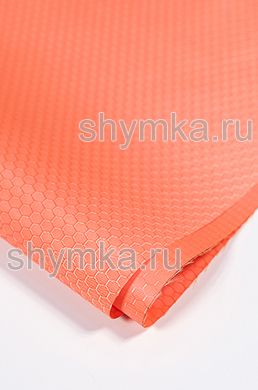 Ткань Оксфорд Рип-Стоп 300D 155г/кв.м
водоотталкивающая 1000PU СОТЫ
НЕОН-ОРАНЖЕВЫЙ №02