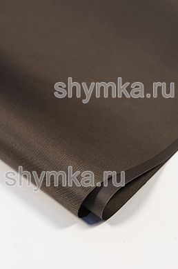 Ткань Оксфорд 300D 170г/кв.м водоотталкивающая 
3000PU ТЕМНО-КОРИЧНЕВАЯ №302 ширина 1,45м