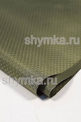 Ткань Оксфорд Рип-Стоп 300D 155г/кв.м
водоотталкивающая 1000PU СОТЫ ХАКИ №420