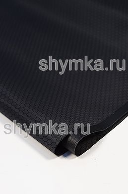 Ткань Оксфорд Рип-Стоп 300D 155г/кв.м
водоотталкивающая 1000PU СОТЫ ЧЕРНАЯ №901