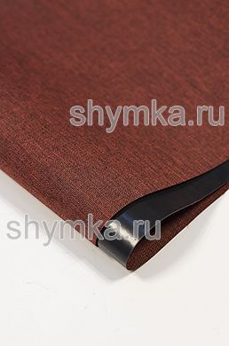 Ткань Оксфорд 300D 410г/кв.м водоотталкивающая 
ПВХ СНЕГ КРАСНАЯ №12 ширина 1,45м