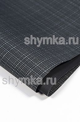 Ткань Оксфорд 300D 390г/кв.м водоотталкивающая 
ПВХ БАМБУК ТЕМНО-СЕРАЯ №6 ширина 1,5м