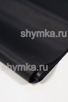 Ткань Оксфорд 420D 175г/кв.м водоотталкивающая 
1000PU ЧЕРНАЯ №322 ширина 1,4м
