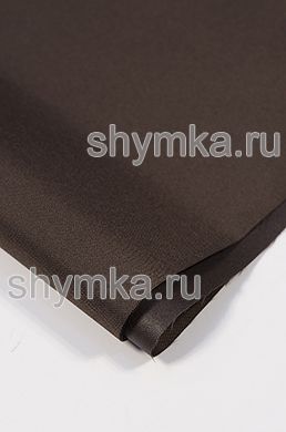 Ткань Оксфорд 600D 200г/кв.м водоотталкивающая 
1000PU КОРИЧНЕВАЯ ширина 1,5м