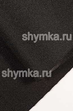 Ткань Оксфорд 600D 220г/кв.м водоотталкивающая 
2000PU ЧЕРНАЯ ширина 1,5м