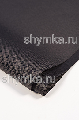 Ткань Оксфорд Рип-Стоп 600D 220г/кв.м 
водоотталкивающая 1000PU 
 ТЕМНО-СЕРАЯ №8 ширина 1,45м