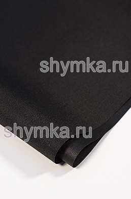 Ткань Оксфорд 600D 200г/кв.м водоотталкивающая 
1000PU ЧЕРНАЯ NEW ширина 1,45м