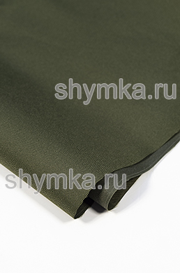 Ткань Оксфорд 600D 220г/кв.м водоотталкивающая 
800PU ТЕМНЫЙ ХАКИ №423 ширина 1,45м