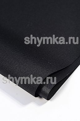 Ткань Оксфорд Рип-Стоп 600D 220г/кв.м
водоотталкивающая 1000PU ЧЕРНАЯ №124 ширина 1,45м