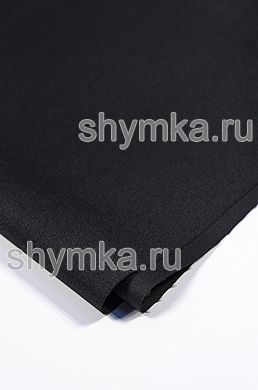 Ткань Оксфорд 600D 220г/кв.м водоотталкивающая 
2000PU ЧЕРНАЯ NEW ширина 1,45м