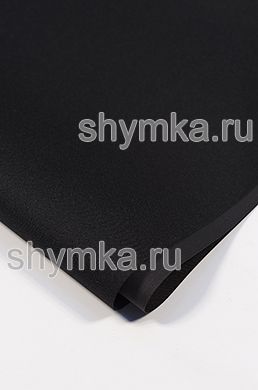 Ткань Оксфорд 600D 300г/кв.м с ПВХ покрытием 
ЧЕРНАЯ №322 ширина 1,45м