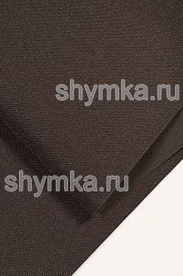 Ткань Оксфорд 600D 350г/кв.м водоотталкивающая 
ПВХ КОРИЧНЕВАЯ ширина 1,45м