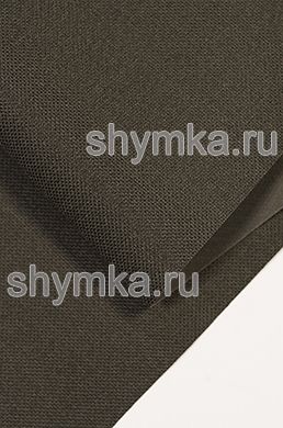 Ткань Оксфорд 600D 350г/кв.м водоотталкивающая 
ПВХ ТЕМНЫЙ ХАКИ №223 ширина 1,45м