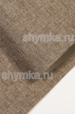 Ткань Оксфорд 600D 390г/кв.м водоотталкивающая 
ПВХ СНЕГ СВЕТЛО-КОРИЧНЕВАЯ №2 ширина 1,45м